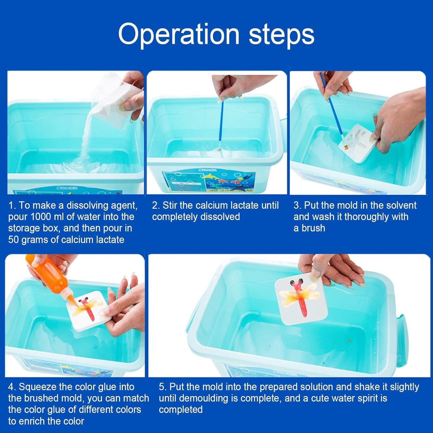 Ocean Magic Water Elf Kit – Create Your Own Marine Creatures!