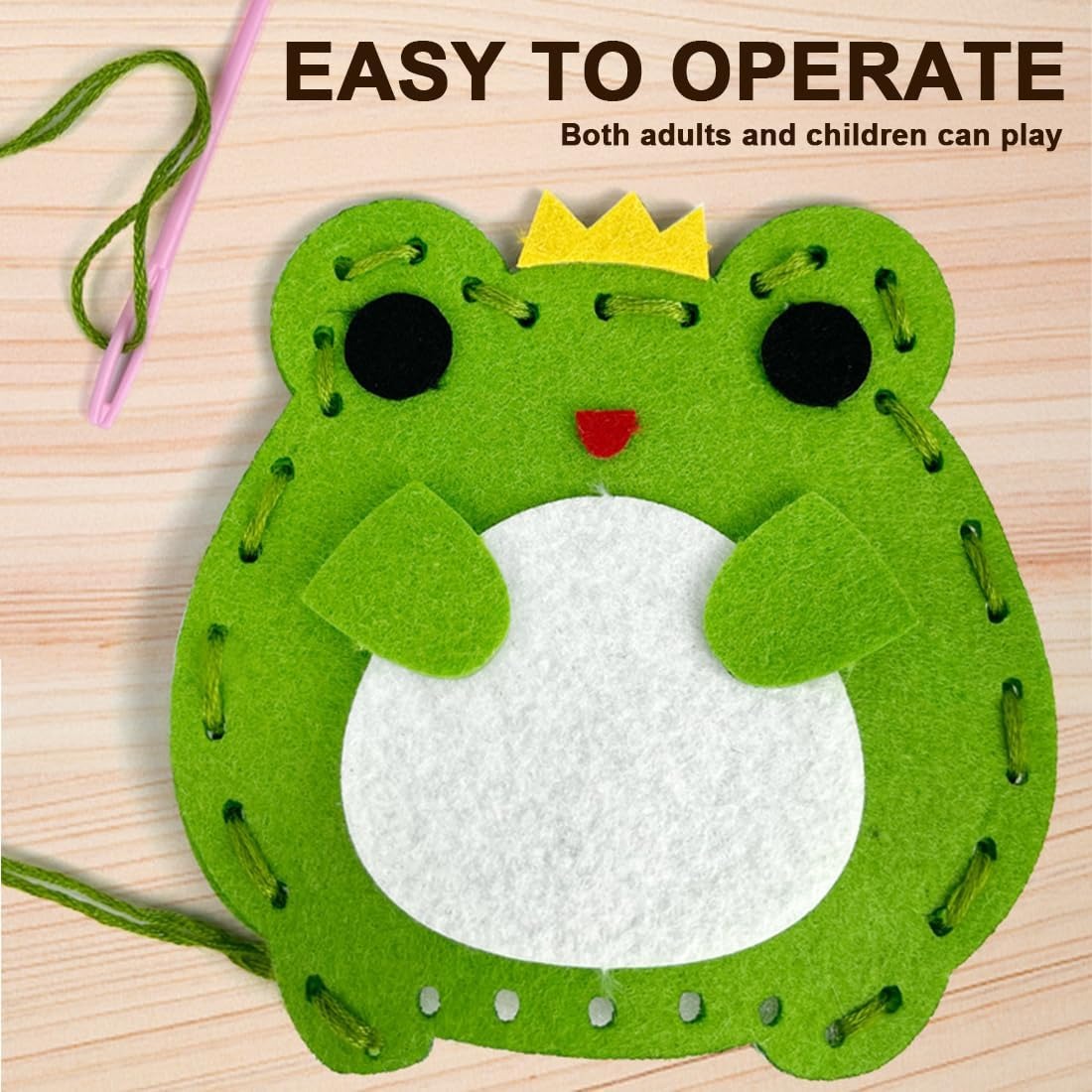 DIY Felt Sewing Kit for Kids – Creative Handmade Craft Set