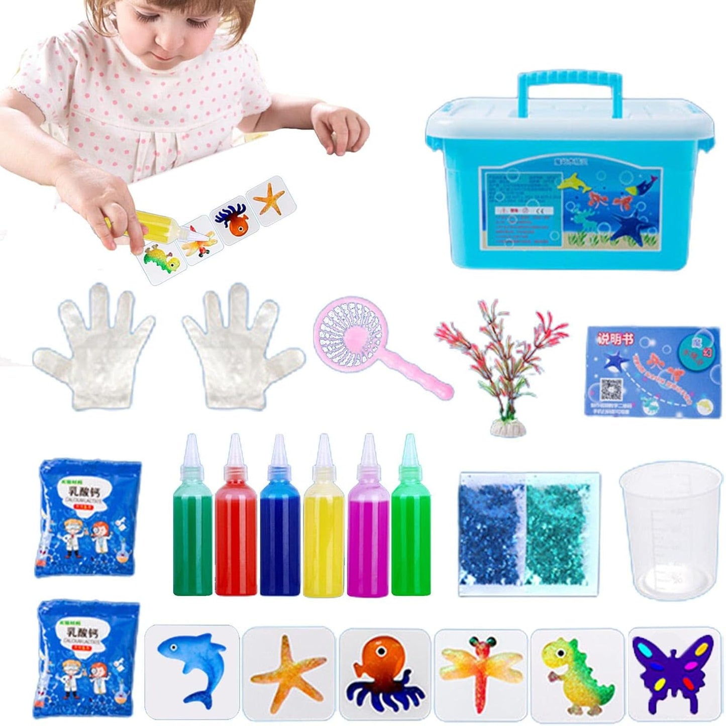 Ocean Magic Water Elf Kit – Create Your Own Marine Creatures!