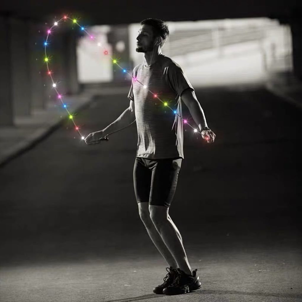 Lighting Jump Skipping Rope – LED Fitness Rope for Kids & Adults