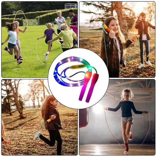 Lighting Jump Skipping Rope – LED Fitness Rope for Kids & Adults